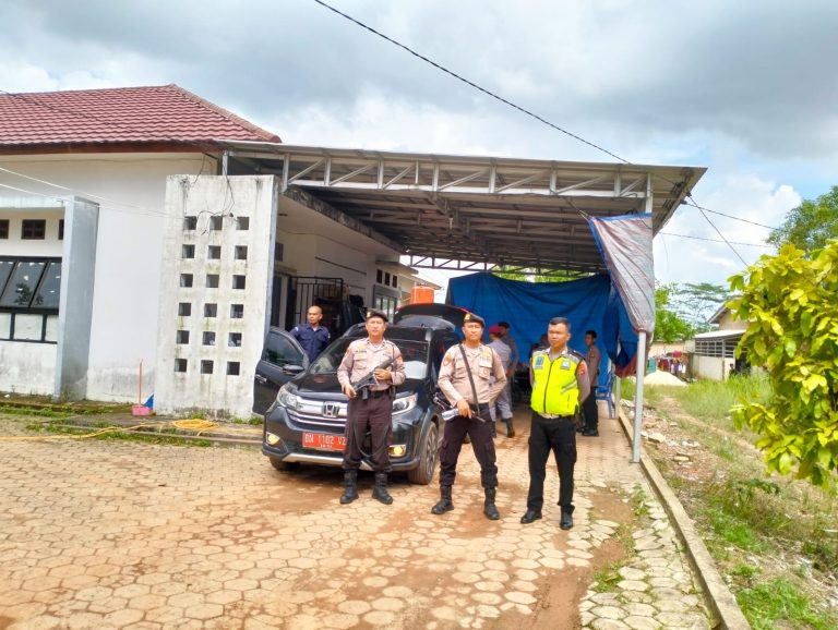 Polres Bangka Selatan Kawal Kekurangan Surat Suara