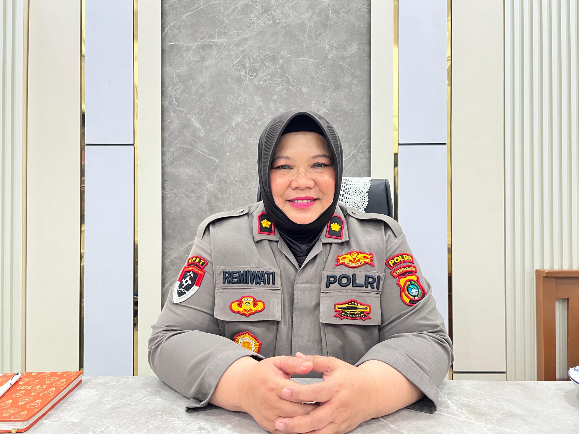 Kompol Remiwati, Sosok Polwan Tangguh Diantara Barisan Pejabat Utama Polda Babel, Ternyata Mantan Pejudo Juara PON