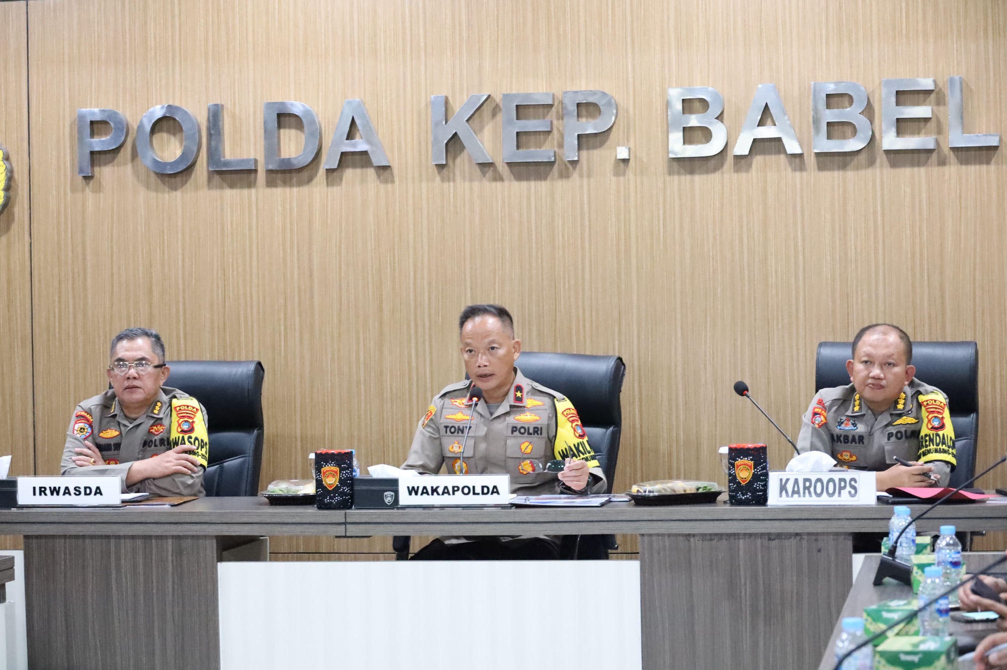 Polda Babel Gelar Anev OMP 2024, Kabid Humas : Anev Kesiapan Pengamanan Jelang Debat Kedua Cagub Dan Cawagub