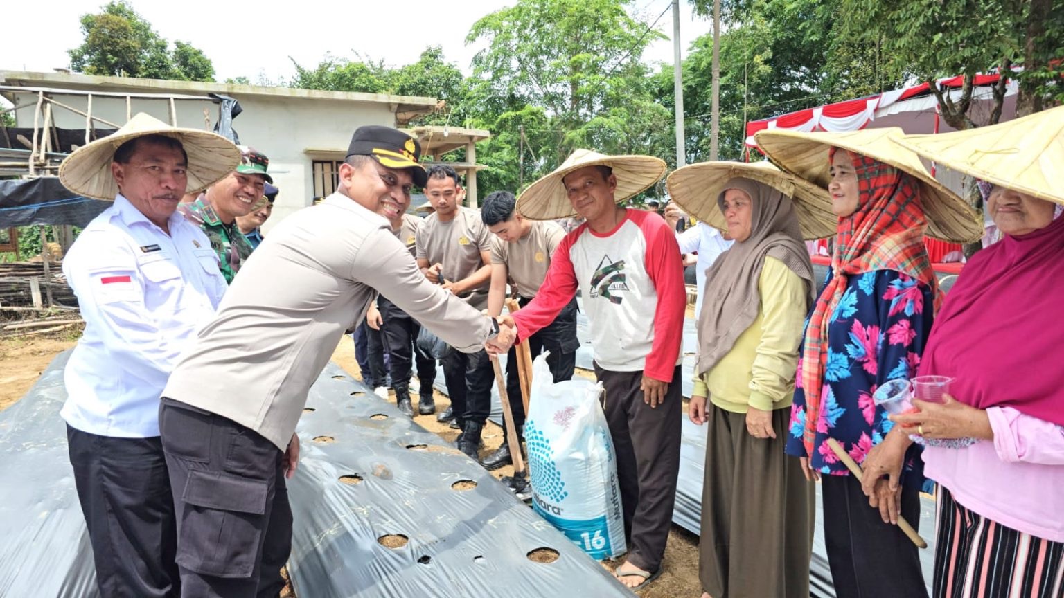  Dukung Asta Cita Presiden Prabowo, Polres Basel Luncurkan Gugus Tugas Ketahanan Pangan