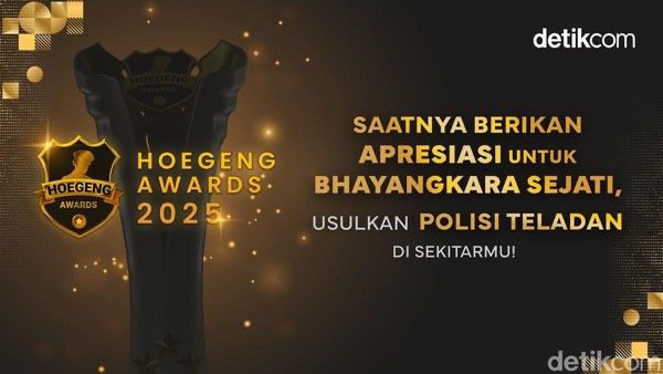  Hoegeng Awards 2025 Resmi Dibuka, Saatnya Usulkan Polisi Teladan di Sekitarmu!