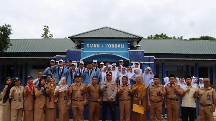 Cegah Kenakalan Remaja, Kapolres Berikan Penyuluhan Di SMK Negeri 1 Toboali