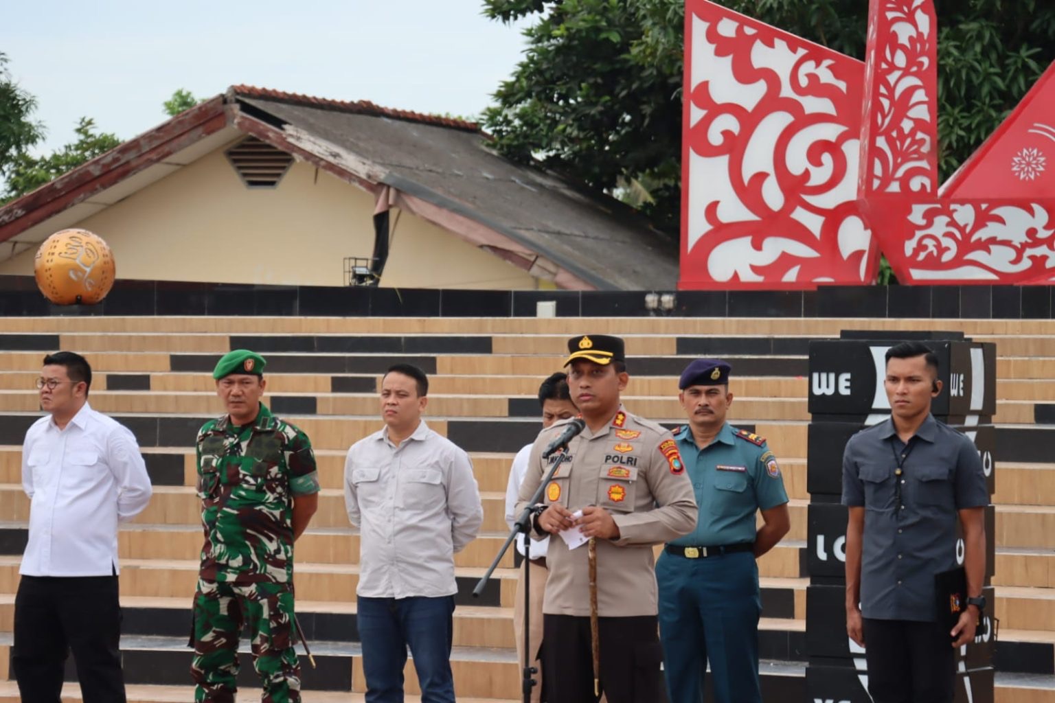  Polres Bangka Selatan Deklarasikan Gerakan Anti Geng Motor