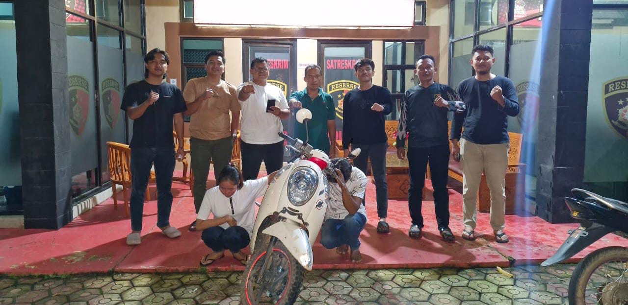 Pasutri di Basel Ditangkap Polisi Usai Gelapkan Motor Teman Sendiri