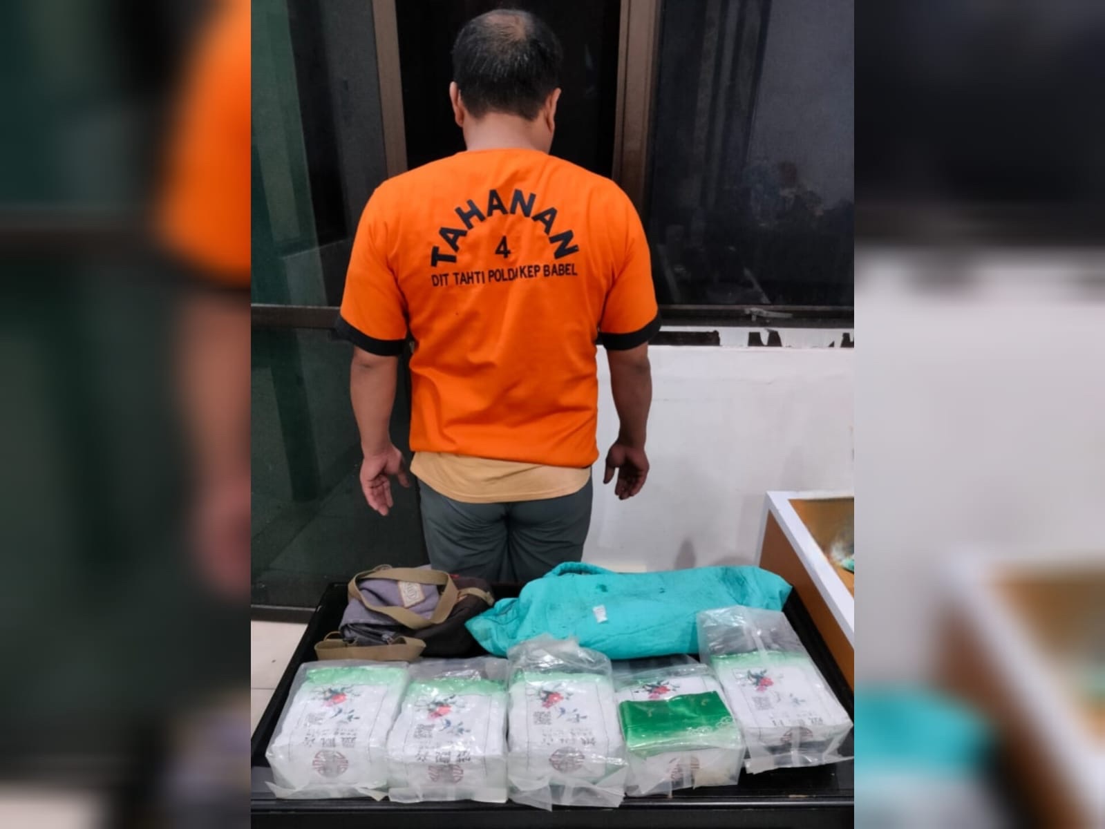  Kedapatan Bawa Sabu 5 Kilogram, Niko Sekew Diamankan Ditresnarkoba Polda Babel Di Pelabuhan Pangkalbalam